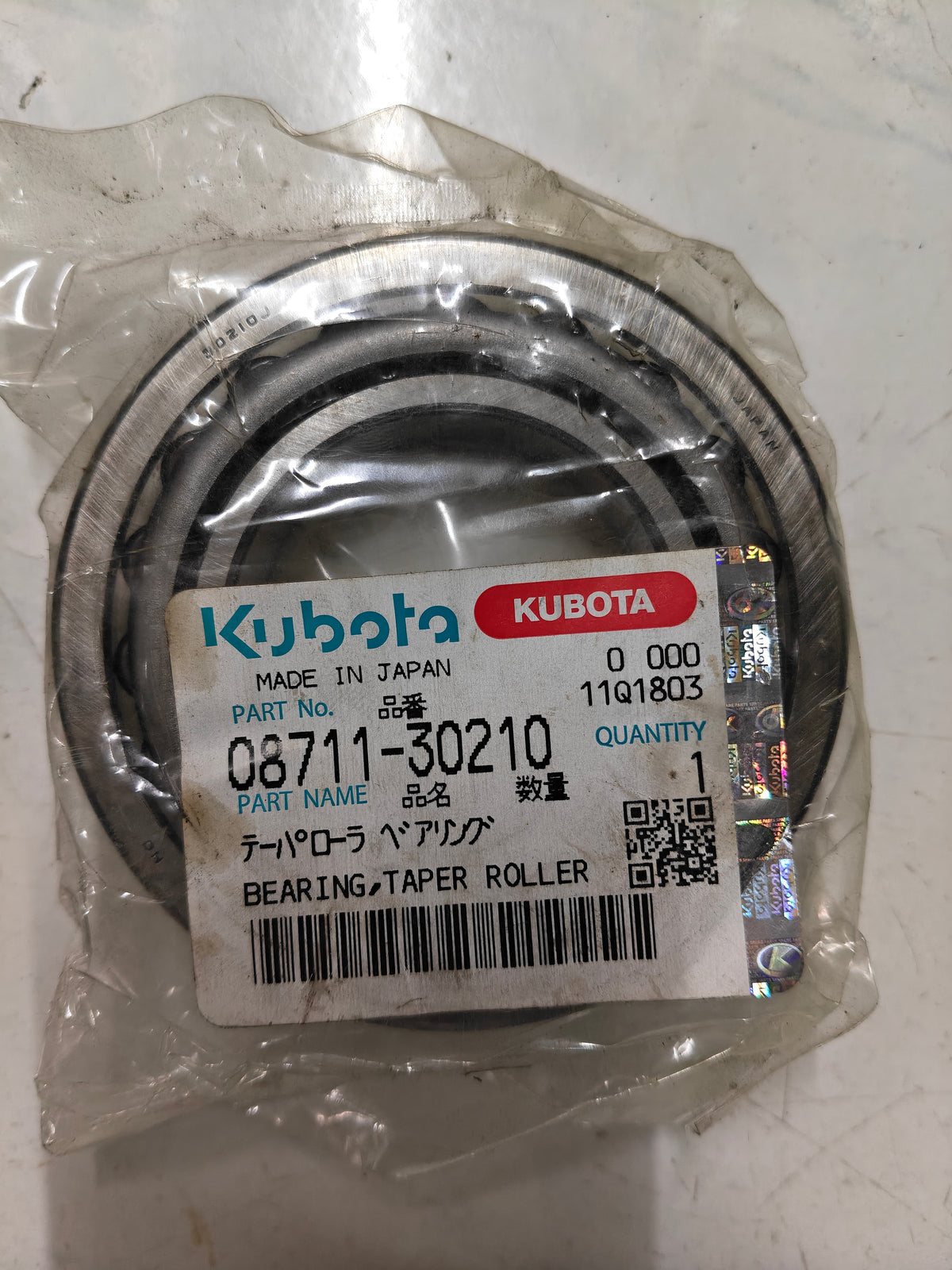 08711-30210 BEARING, TAPER ROLLER.