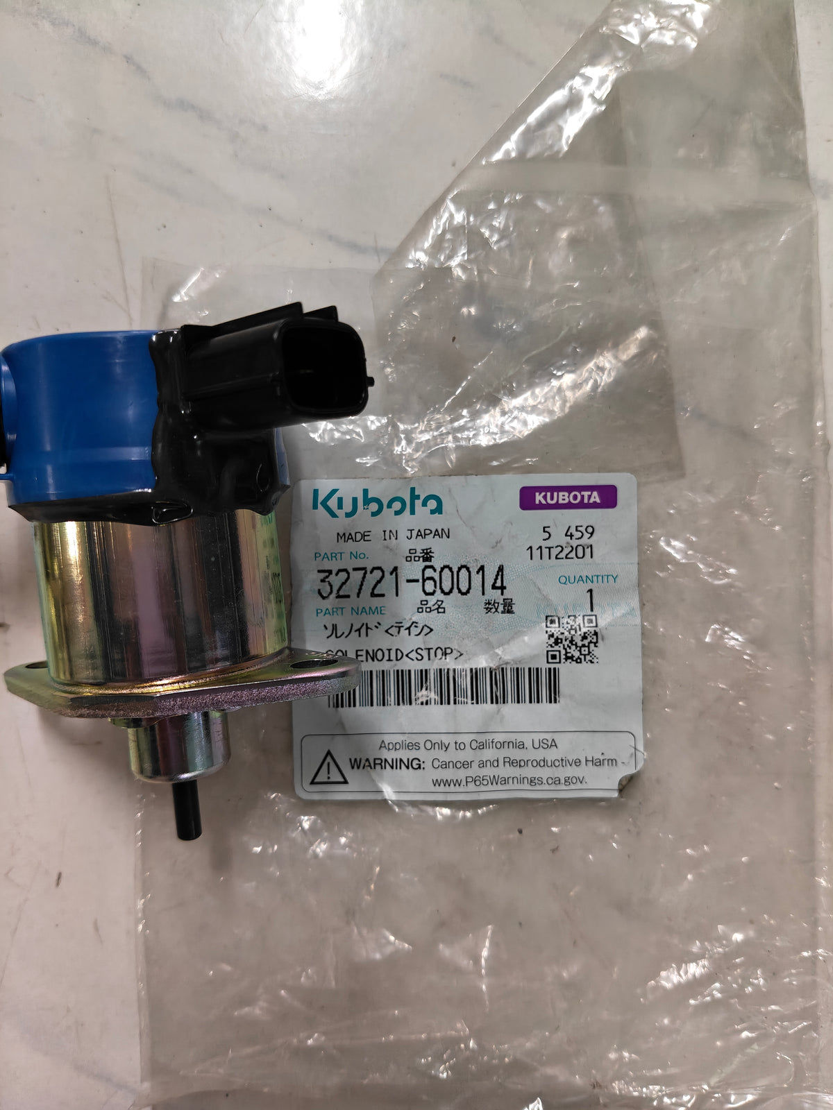 32721-60014 ASSY, SOLENOID (B-2140.B-2440)