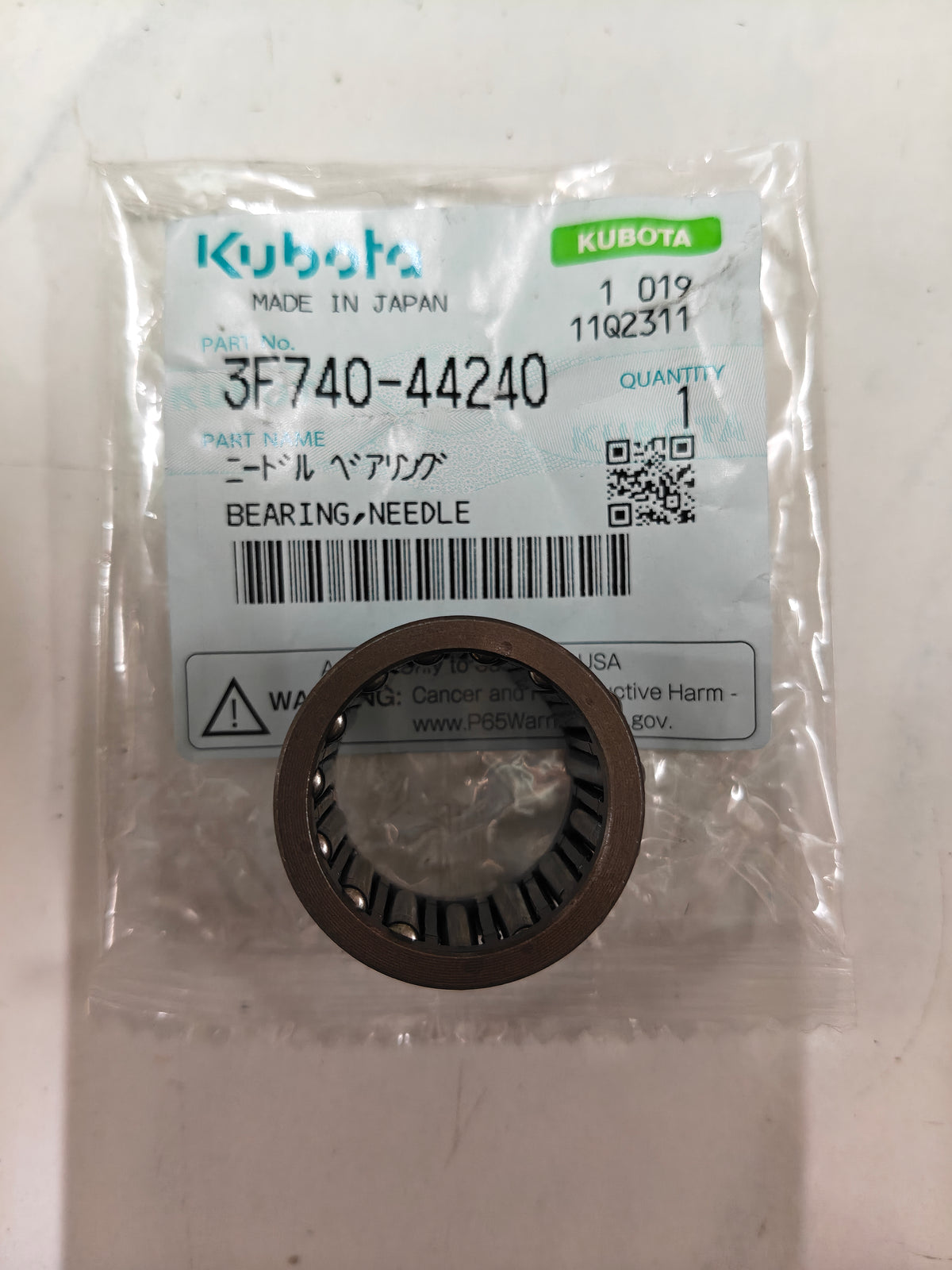 3F740-44240 BEARING, NEEDLE.