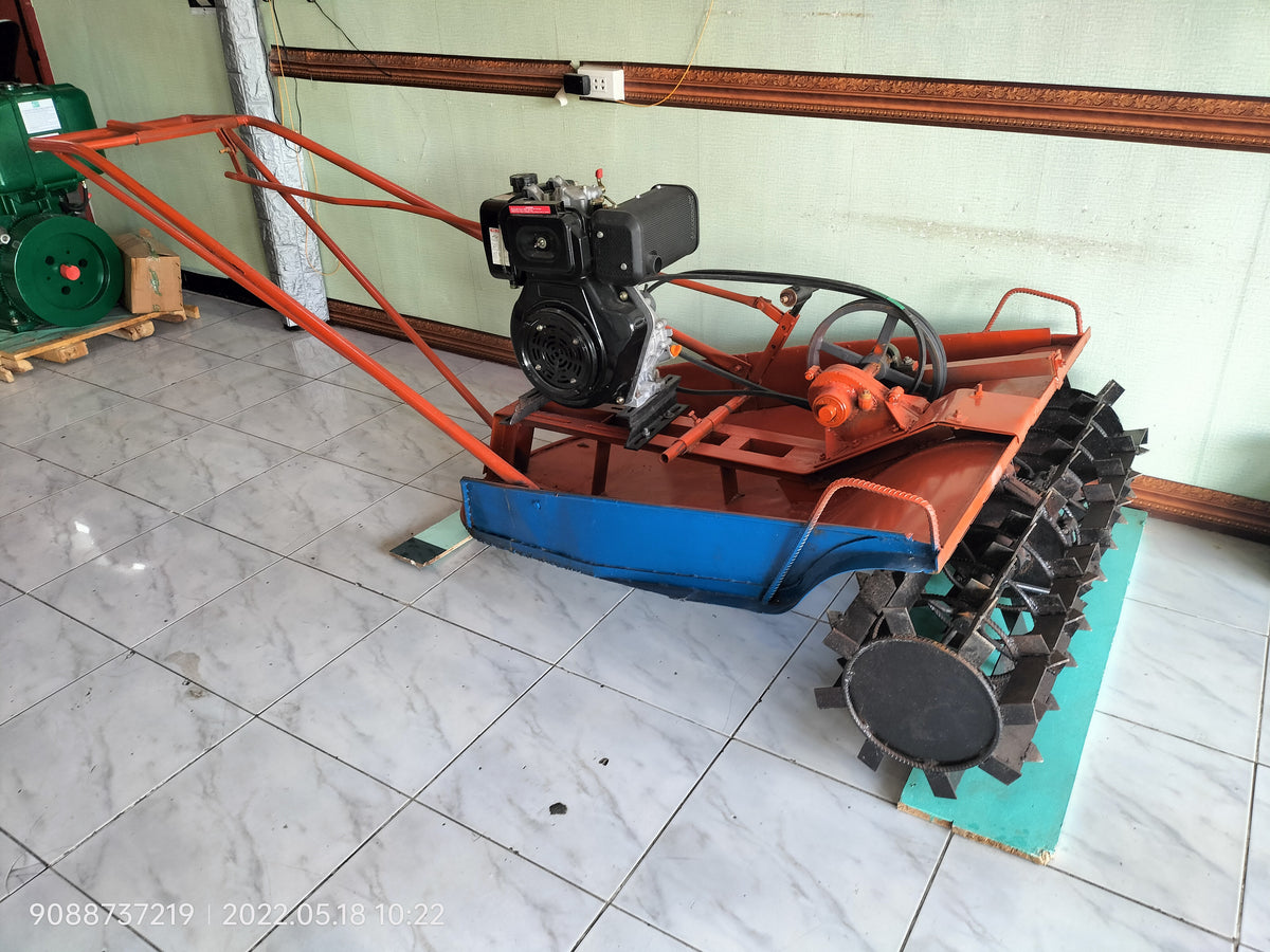Float-Assist Hand Tractor