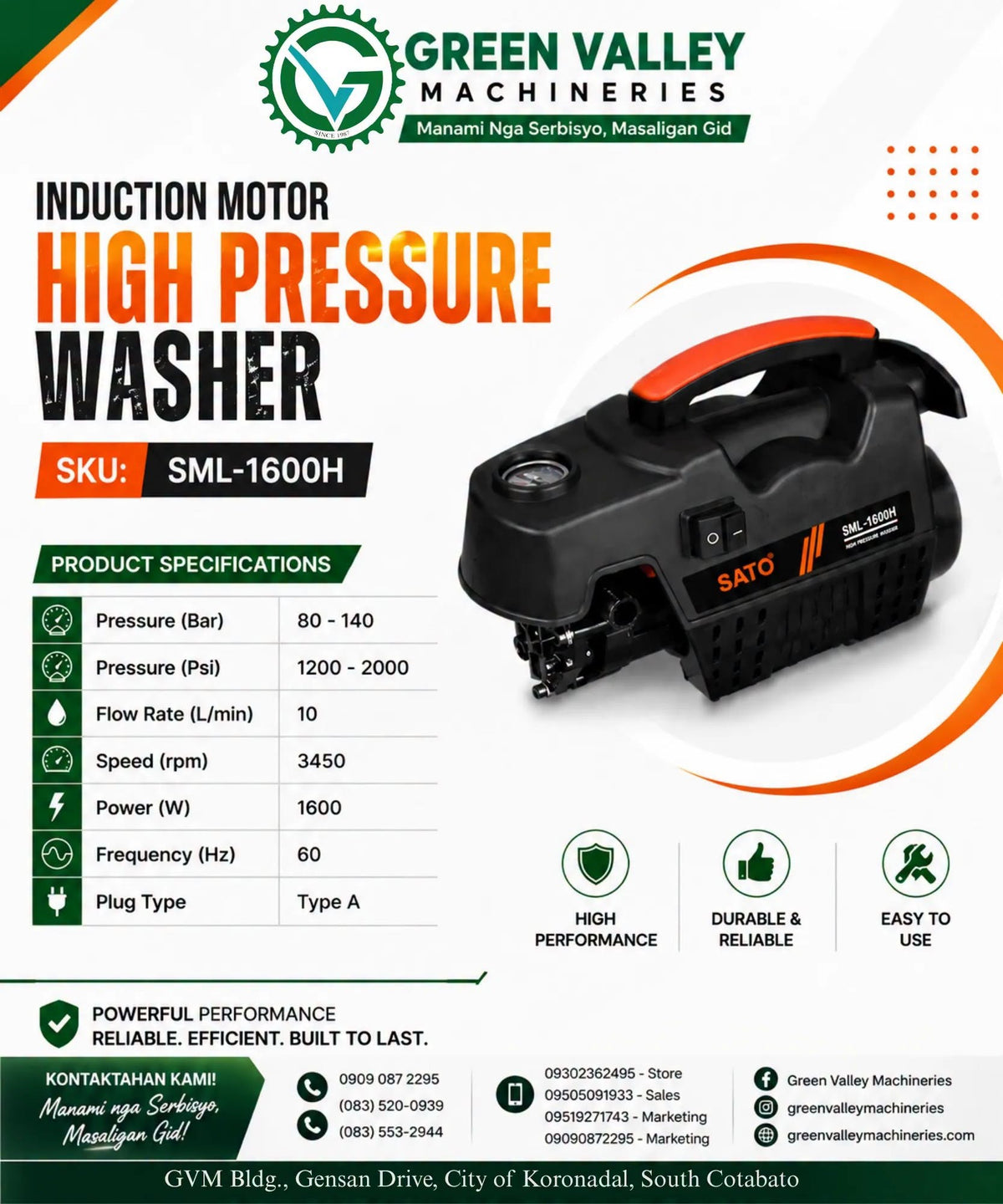 High Pressure Washer