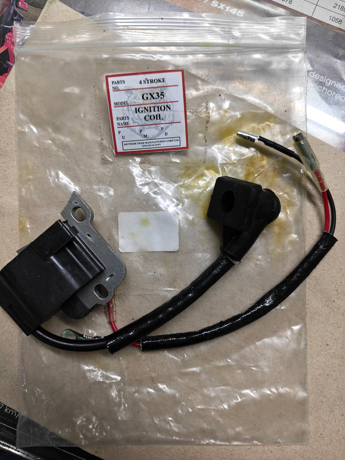 IGNITION COIL GX35
