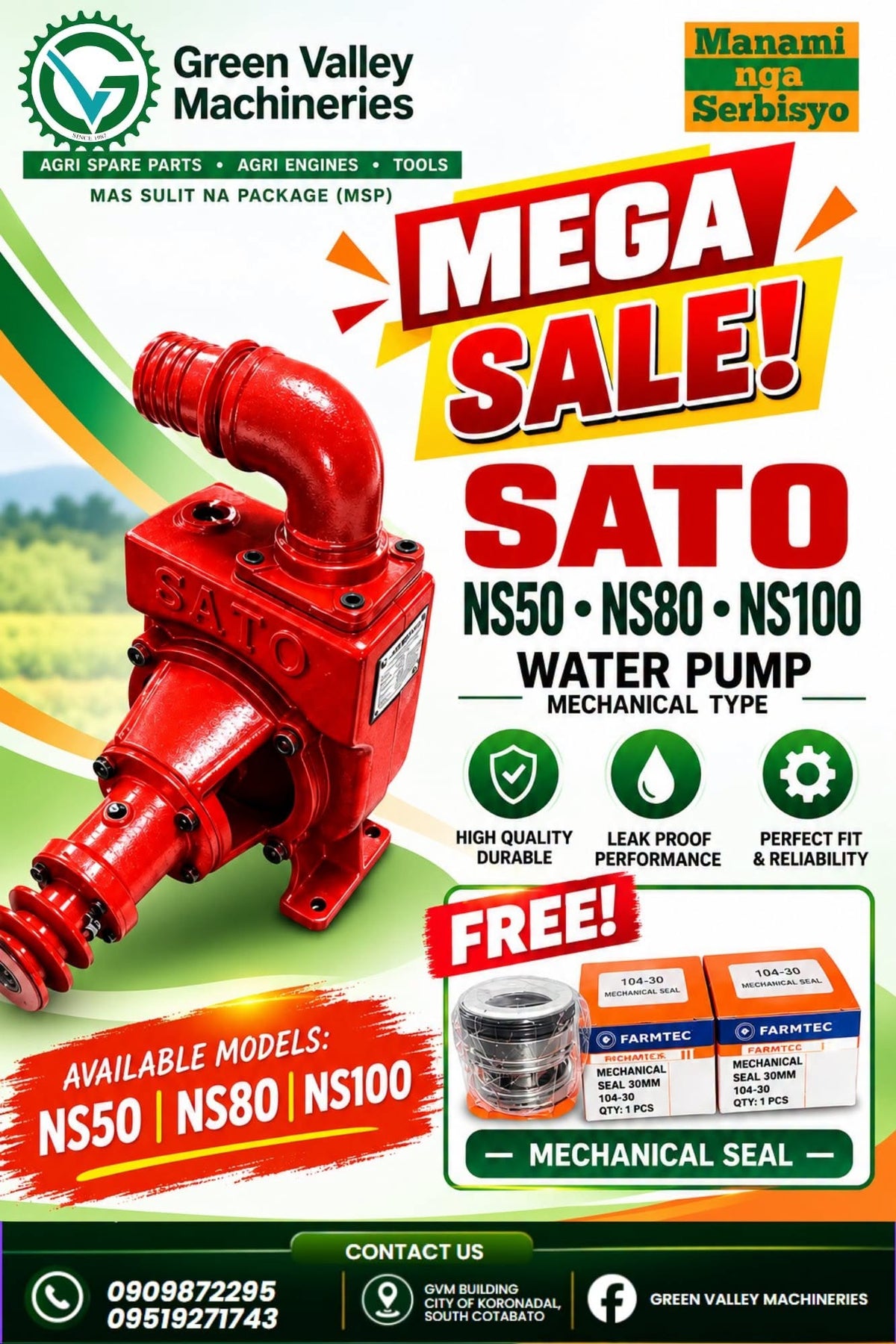 SATO NS PUMP