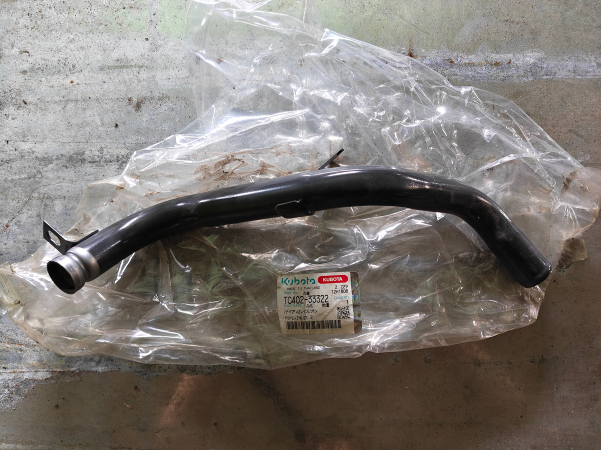 TC402-33322 PIPE, INLET 2. (L-3608)