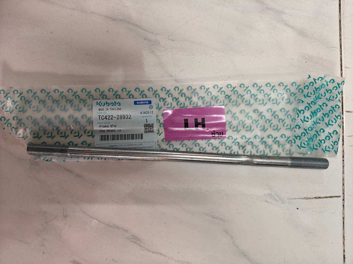 TC422-28932 ROD, BRAKE LH. (L-3608)