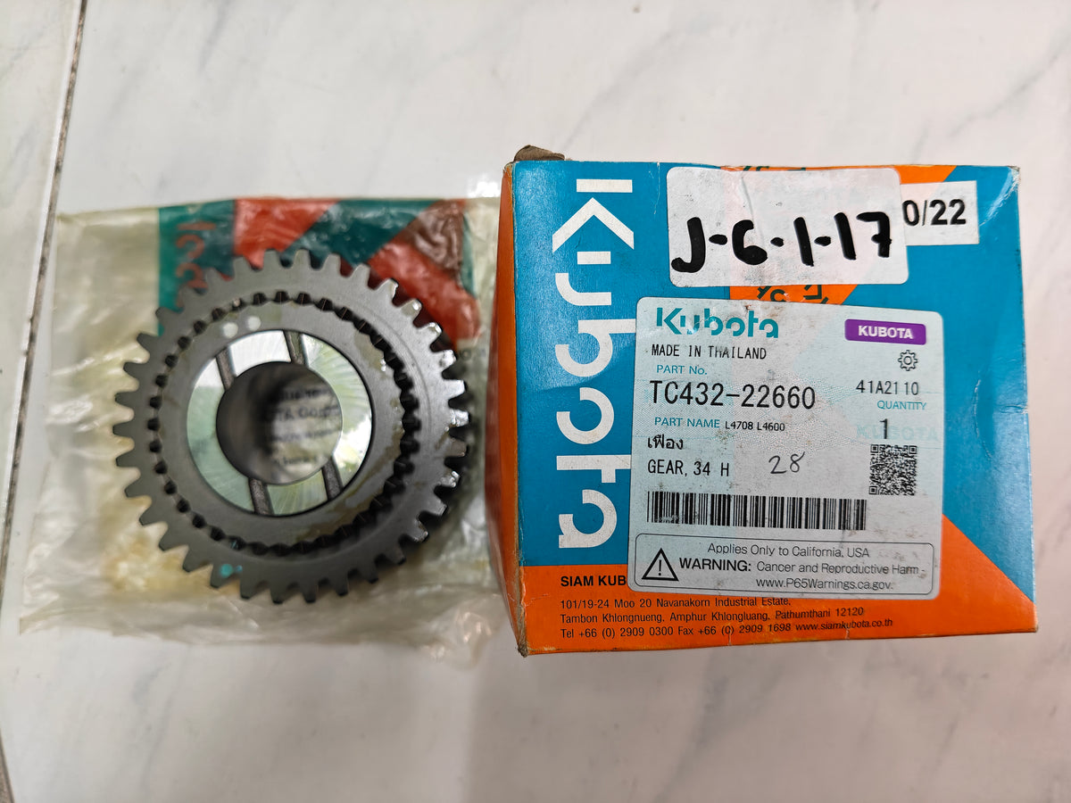TC432-22660 GEAR 34T.  (L-5018)