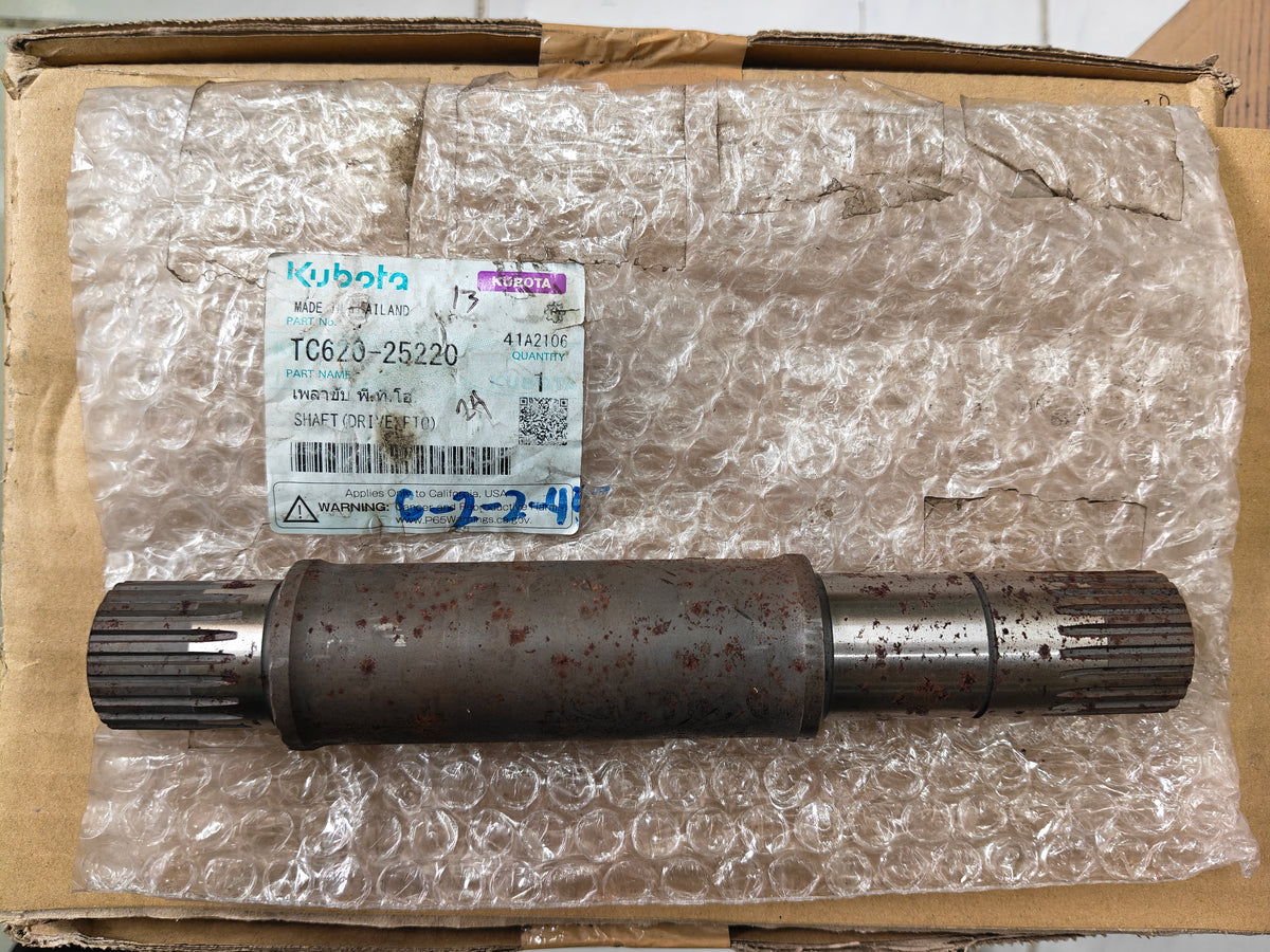TC620-25220 SHAFT, DRIVE PTO.