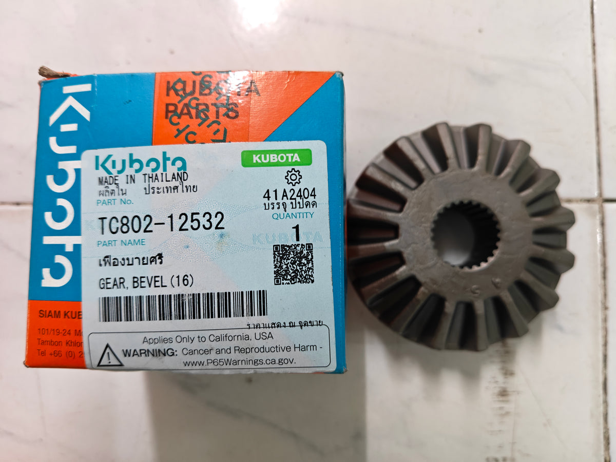 TC802-12532 GEAR, BEVEL 16T.