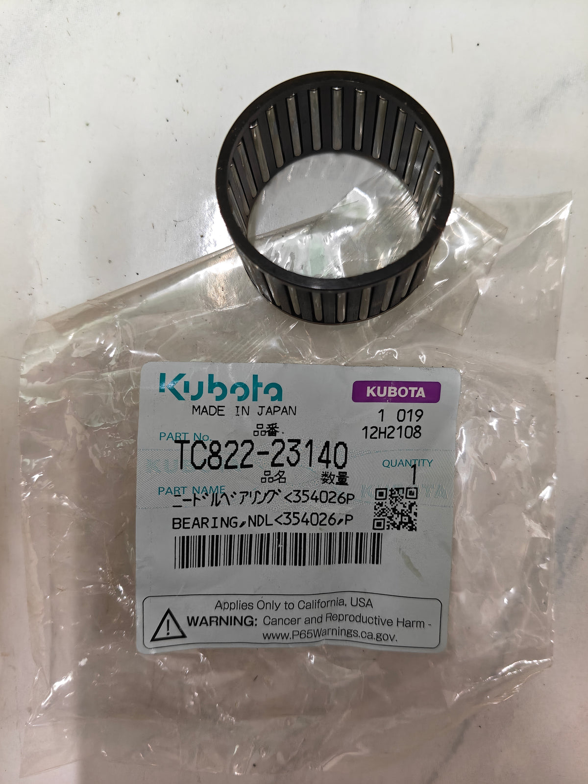 TC822-23140 BEARING, NEEDLE. (L-4018)