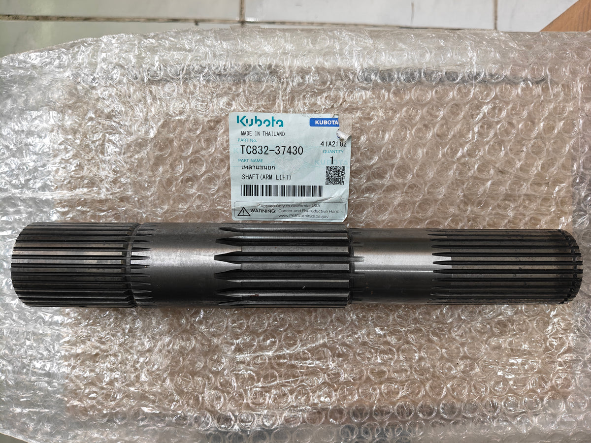TC832-37430 SHAFT, ARM LIFT. (L-5018)