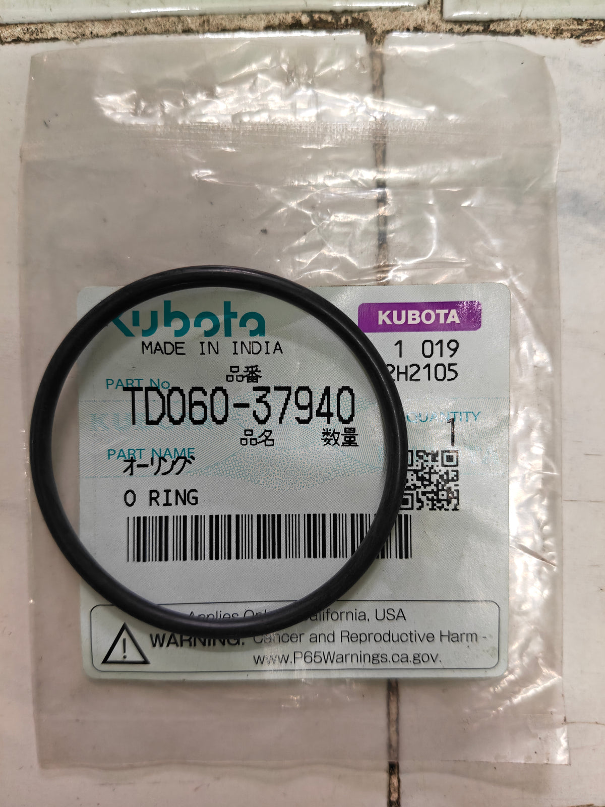 TD060-37940 O RING